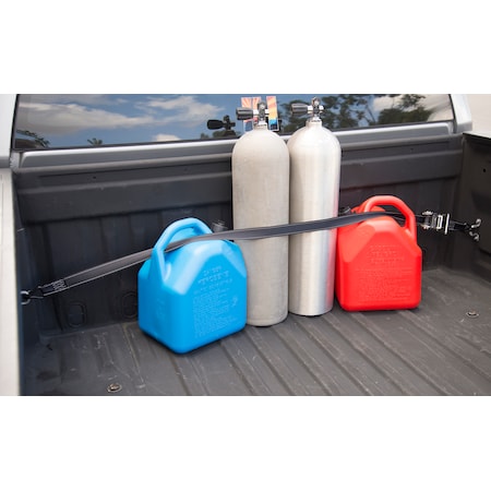 Keeper Tie-Down, 15'x1.5" 1,666lbs WLL, Stainless Steel Ratchet 47216